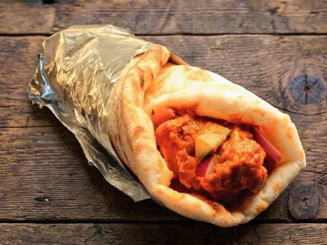 Wrap Poulet au beurre / Butter Chicken