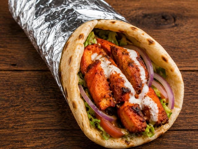 Wrap Tandoori Poulet