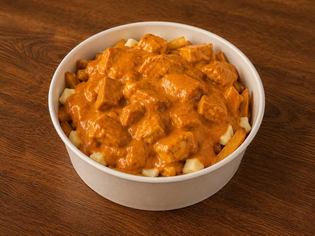 Poutine Poulet au beurre